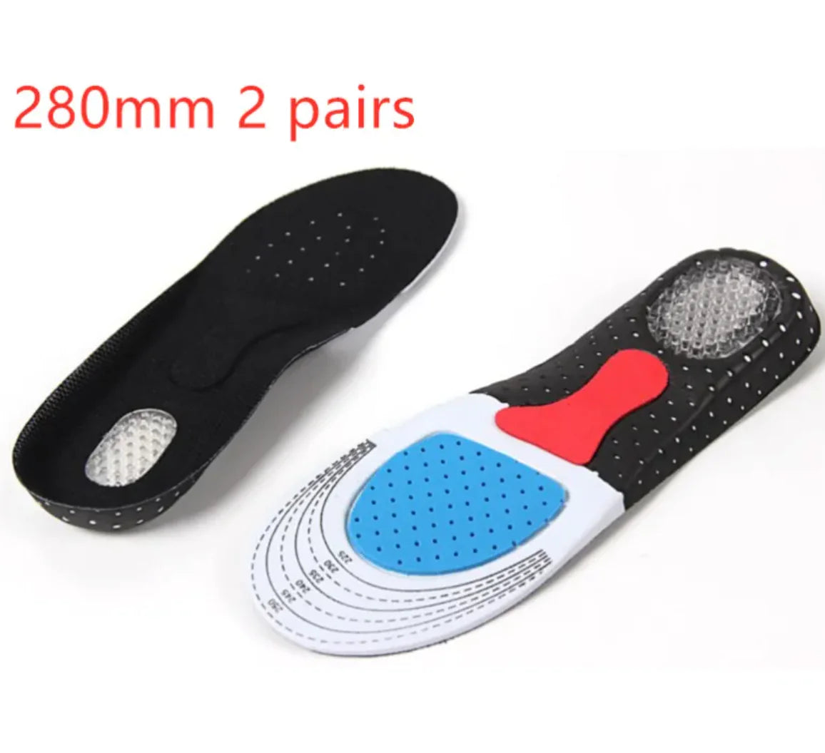 Shock-Absorbing EVA Insoles