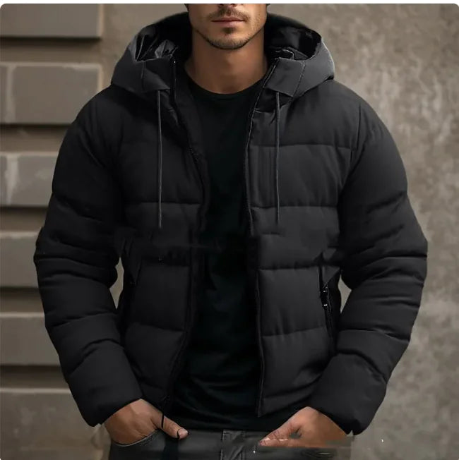 Men's Hooded Cotton Jacket